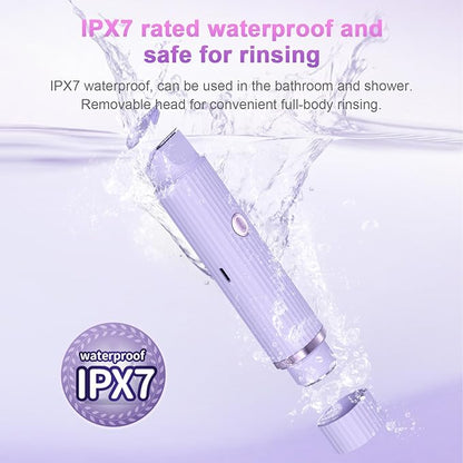 Double Head Electric Shaver IPX7 Waterproof .