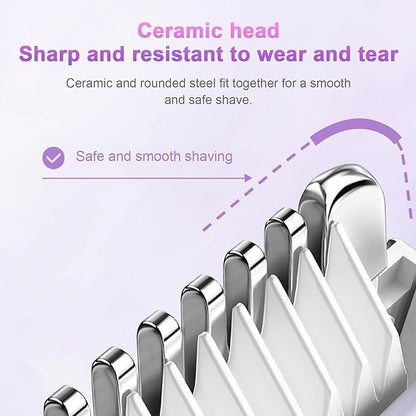 Double Head Electric Shaver IPX7 Waterproof .